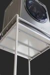 Çamaşır Makinesi Rafı Metal Beyaz 66 Cm Çok Renkli