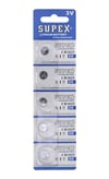 Cr1025 1025 Boy Lityum Düğme Pil, 3 Volt, 5 Li Kart