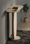 Dresuar Modern Dekoratif Antre Konsolu Giriş Hol Koridor Salon Konsol Masası 7031 Traverten Çok Renkli