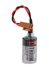 Er3v 3.6v 1/2aa Size Lithium Pil - Kahverengi Soket