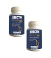 Erectin Max Erkeklere Özel Geliştirme 60'lı Destekleyici X 2 Adet+lustra Masaj Yağı İle 30 Ml