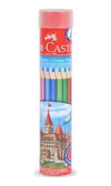 F.castel 5173116512 Kuru Boya 12 Li Tüp Çok Renkli