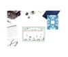 Haftalık, Günlük Planlayıcı Set - 50 Sayfa Tarihsiz Masaüstü Planner - Gençler, Kızlar, Yetişkinler İçin To Do List - 3 Parça - Green Serisi Çok Renkli