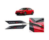 Honda Civic Fe1 2022 Ve Sonrası Uyumlu Çamurluk Üstü Ventil Dekoru Seti Parlak Siyah Cn