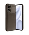 Honor 400 Uyumlu Kılıf Auto Focus Karbon Kapak - Kahverengi Belirtilmemiş