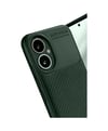 Honor 400 Uyumlu Kılıf Auto Focus Karbon Kapak - Koyu Yeşil Belirtilmemiş