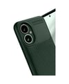 Honor 400 Uyumlu Kılıf Auto Focus Karbon Kapak - Koyu Yeşil Belirtilmemiş