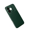 Huawei Honor 600 Lite Uyumlu Auto Focus Karbon Kapak - Koyu Yeşil Belirtilmemiş