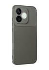 Huawei Honor 600 Lite Uyumlu Auto Focus Karbon Kapak - Gri Belirtilmemiş