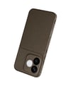 Huawei Honor 600 Lite Uyumlu Auto Focus Karbon Kapak - Kahverengi Belirtilmemiş