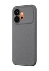 Huawei Honor 600 Uyumlu Thermax Silikon Kılıf - Gri Belirtilmemiş