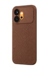 Huawei Honor 600 Uyumlu Thermax Silikon Kılıf - Kahverengi Belirtilmemiş