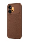 Huawei Honor 600 Uyumlu Thermax Silikon Kılıf - Kahverengi Belirtilmemiş