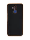 Huawei Mate 20 Lite Uyumlu Kılıf Volet Silikon - Siyah Belirtilmemiş