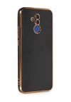 Huawei Mate 20 Lite Uyumlu Kılıf Volet Silikon - Siyah Belirtilmemiş