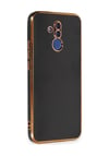 Huawei Mate 20 Lite Uyumlu Kılıf Volet Silikon - Siyah Belirtilmemiş