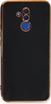 Huawei Mate 20 Lite Uyumlu Kılıf Volet Silikon - Siyah Belirtilmemiş