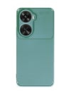 Huawei Nova 12 Se Uyumlu Kılıf Auto Focus Karbon Kapak - Koyu Yeşil Belirtilmemiş