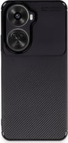 Huawei Nova 12 Se Uyumlu Kılıf Auto Focus Karbon Kapak - Siyah Belirtilmemiş