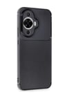 Huawei Nova 12s Uyumlu Kılıf Auto Focus Karbon Kapak - Siyah Belirtilmemiş