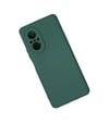 Huawei Nova 9 Se Uyumlu Kılıf Nano İçi Kadife Silikon - Koyu Yeşil Belirtilmemiş