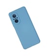 Huawei Nova 9 Se Uyumlu Kılıf Nano İçi Kadife Silikon - Mavi Belirtilmemiş