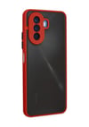 Huawei Nova Y70 Uyumlu Kılıf Montreal Silikon Kapak - Kırmızı Belirtilmemiş