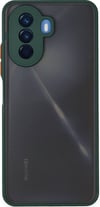 Huawei Nova Y70 Uyumlu Kılıf Montreal Silikon Kapak - Yeşil Belirtilmemiş