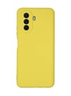 Huawei Nova Y70 Uyumlu Kılıf Nano İçi Kadife Silikon - Sarı Belirtilmemiş