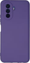Huawei Nova Y70 Uyumlu Kılıf Nano İçi Kadife Silikon - Mor Belirtilmemiş