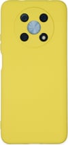 Huawei Nova Y90 Uyumlu Kılıf Nano İçi Kadife Silikon - Sarı Belirtilmemiş