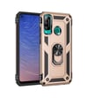 Huawei P40 Lite Uyumlu E Kılıf Sofya Yüzüklü Silikon Kapak - Gold Belirtilmemiş