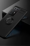 Huawei P40 Pro Uyumlu Kılıf Range Yüzüklü Silikon - Siyah Belirtilmemiş