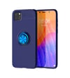 Huawei Y5p Uyumlu Kılıf Range Yüzüklü Silikon - Mavi Belirtilmemiş