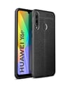 Huawei Y6p Uyumlu Kılıf Auto Focus Kapak - Siyah Belirtilmemiş