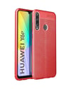Huawei Y6p Uyumlu Kılıf Auto Focus Kapak - Kırmızı Belirtilmemiş