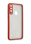 Huawei Y6p Uyumlu Kılıf Montreal Silikon Kapak - Kırmızı Belirtilmemiş