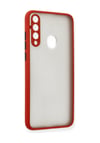 Huawei Y6p Uyumlu Kılıf Montreal Silikon Kapak - Kırmızı Belirtilmemiş