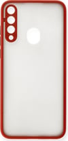 Huawei Y6p Uyumlu Kılıf Montreal Silikon Kapak - Kırmızı Belirtilmemiş