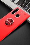 Huawei Y6p Uyumlu Kılıf Range Yüzüklü Silikon - Kırmızı Belirtilmemiş