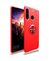 Huawei Y6p Uyumlu Kılıf Range Yüzüklü Silikon - Kırmızı Belirtilmemiş