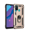 Huawei Y6p Uyumlu Kılıf Sofya Yüzüklü Silikon Kapak - Gold Belirtilmemiş