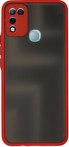 İnfinix Hot 10 Play Uyumlu Kılıf Montreal Silikon Kapak - Kırmızı Belirtilmemiş