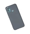 İnfinix Hot 10 Play Uyumlu Kılıf Nano İçi Kadife Silikon - Gri Belirtilmemiş