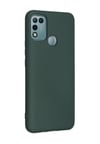 İnfinix Hot 10 Play Uyumlu Kılıf Nano İçi Kadife Silikon - Koyu Yeşil Belirtilmemiş