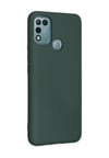 İnfinix Hot 10 Play Uyumlu Kılıf Nano İçi Kadife Silikon - Koyu Yeşil Belirtilmemiş