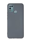 İnfinix Hot 10 Play Uyumlu Kılıf Nano İçi Kadife Silikon - Gri Belirtilmemiş