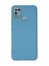 İnfinix Hot 10 Play Uyumlu Kılıf Nano İçi Kadife Silikon - Mavi Belirtilmemiş