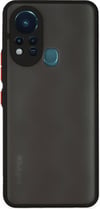 İnfinix Hot 11s Uyumlu Kılıf Montreal Silikon Kapak - Siyah Belirtilmemiş