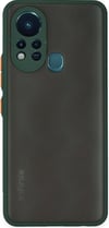 İnfinix Hot 11s Uyumlu Kılıf Montreal Silikon Kapak - Yeşil Belirtilmemiş